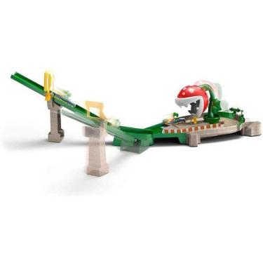 Imagem de Hot Wheels Pista Mario Kart Nêmesis Com Veículo Em Metal
