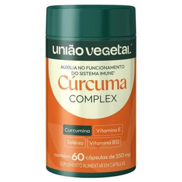 Imagem de Cúrcuma Complex Curcumina 130mg, Vitamina E, Selênio E B12 - UNIAO VEG