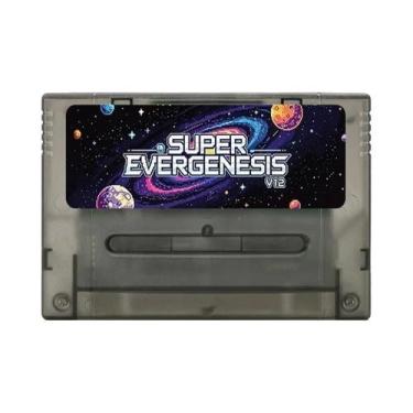 Imagem de Cartão TF De 8GB Super EVERGENESIS V12 3000 Em 1 Para Console SFC De 1