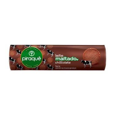 Imagem de Biscoito Piraquê Leite Maltado Sabor Chocolate 132g