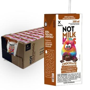 Imagem de Achocolatado NOT MILKINHO 200ml (27 unidades)