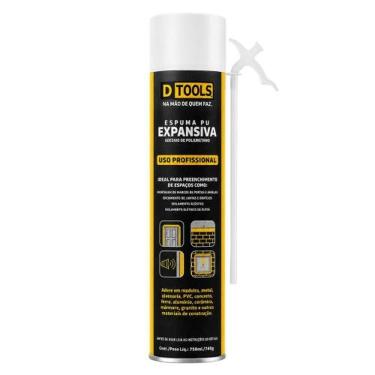 Imagem de Espuma Expansiva 35131 Fixação e Vedação 750ML 740g Dtools