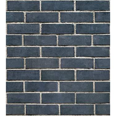 Imagem de WSWJDW Decoração da casa 3D PVC adesivo de parede vintage papel tijolo pedra de efeito rústico papel de parede autoadesivo da sala de estar, 4,45 cm x 5 m