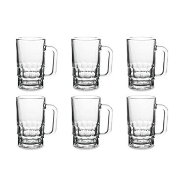 Imagem de 6 Canecas de Chopp e Cerveja Munich Vidro Lotusglass 350ml