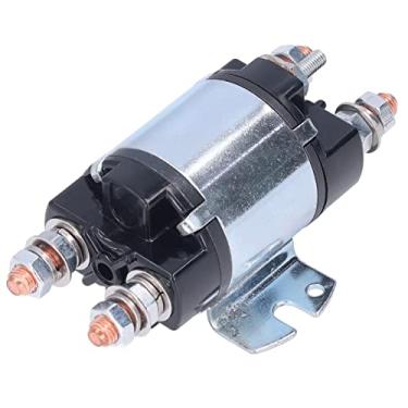 Imagem de Relé de solenóide de guincho LiebeWH, relé de guincho de 2 vias e 6 pinos 200A normalmente aberto contator de solenóide de guincho acessório de componente eletrônico para automotivo (DC 12V)