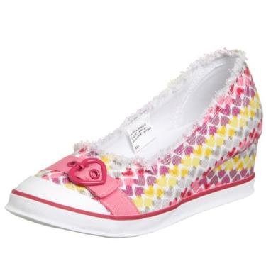 Imagem de UNIONBAY Tênis infantil pequeno com abraços e beijos, Rosa Multi, 2.5 Little Kid