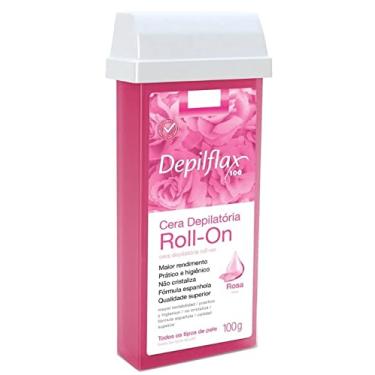 Imagem de KIT 12UN REFIL CERA PARA DEPILACAO ROLL ON 100G CADA DEPILFLAX (ROSA MOSQUETA)
