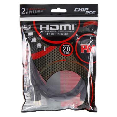 Imagem de Cabo Hdmi M/Hdmi M 2.0 2,0M Polibag