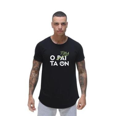 Imagem de Camiseta Round O Pai Ta On - Preto-P - Shatark