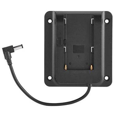 Imagem de Placa adaptador de bateria de câmera para NP-F970 F550 F770 F970 F960 F750 acessórios de baterias, compatível com todos os monitores VESA com espaçamento de furo de 75 mm