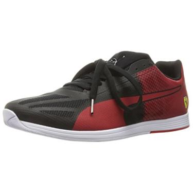 Imagem de Puma Tênis masculino Evospeed Sock Scuderia Ferrari, preto/Rosso Corsa, tamanho 41, Preto, 9