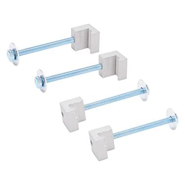 Imagem de ZPSHYD Caixa de ferramentas de caminhão, 4 peças J gancho crossover liga de alumínio caminhão kit de montagem para caminhonete e caixa de ferramentas crossover