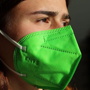 Imagem de Máscara Verde N95 / KN95 / PFF2 / FFP2 50 unidades