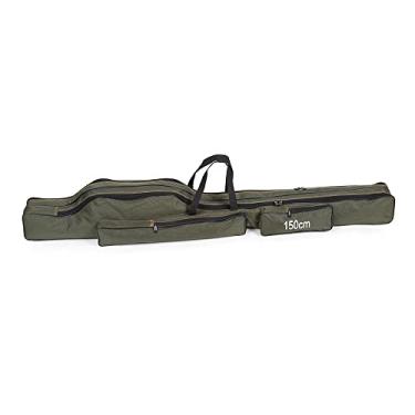 Imagem de Tingpai Portátil Folding pesca va T nsportado Canvas Pesca Fer mentas Pole saco de zenamento ca a de engrenagens equipamento de pesca