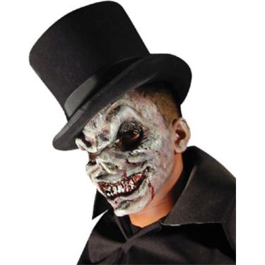 Imagem de Rubie's Molinete unissex adulto F/X Skull pré-pintado de látex, multicolorido, tamanho único