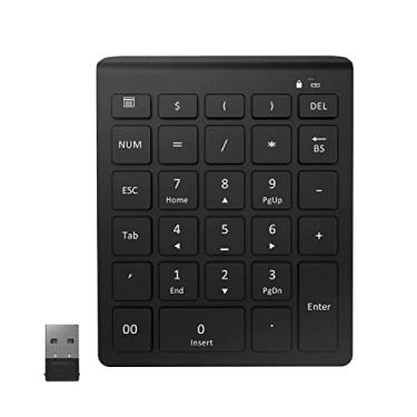 Imagem de BT302 28 Keys Laptop Mini Wireless Keyboard, Spec: 2.4G (Black)