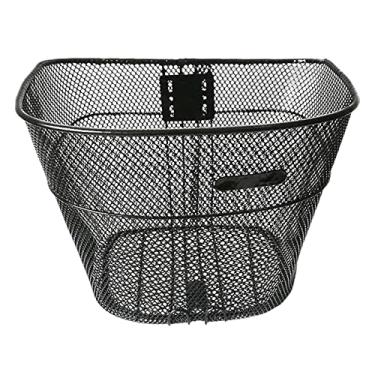 Imagem de Cesta de Bicicleta de Metal para Diversos Recipientes Cesta Frontal para Bicicleta