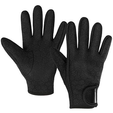 Imagem de Luvas de mergulho antiderrapantes,Luvas de mergulho de neoprene 1,5 mm feminino masculino Luvas de mergulho antiderrapante para mergulho com snorkel, natação, surfe, vela, caiaque,