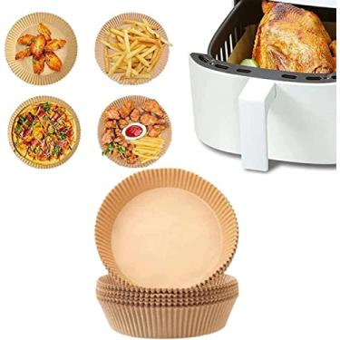 Imagem de Forma Descartável de Papel Para Assadeira Air Fryer Com 50 Unidades