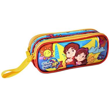 Imagem de Estojo, Clio, Maria Clara e JP, Azul e Vermelho, Duplo