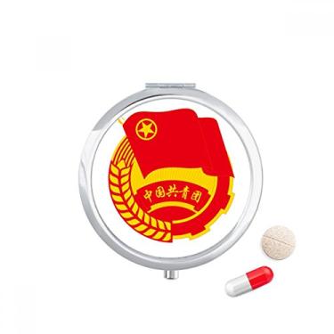 Imagem de Porta-comprimidos com símbolo da Liga Juvenil Comunista Chinesa Porta-remédios