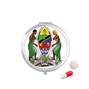 Imagem de Porta-comprimidos com emblema nacional da África da Tanzânia