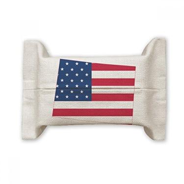 Imagem de Bolsa de linho de algodão com estampa de estrelas e bandeira do Colorado America