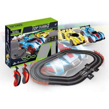 Imagem de Soba Top Turbo com Circuito 240 cm com 2 Carrinhos Pista Dupla