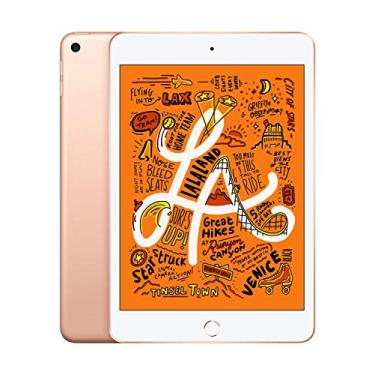 Imagem de iPad Mini 5 Apple com 64GB, Wi-Fi, Tela 7,9'', Sensor Touch ID, Bluetooth, Câmera iSight 8MP, FaceTime HD e iOS 12 - Dourado