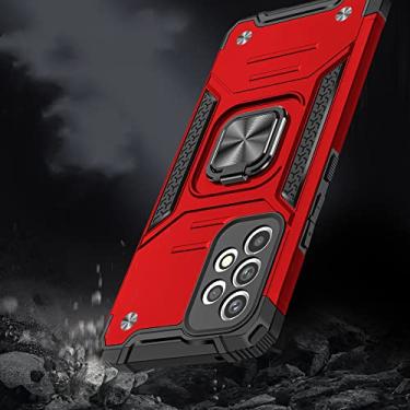 Imagem de Proof Armor Case para Samsung Galaxy A54 A34 A14 A53 5G A13 A52S A52 S22 S23 Ultra S21 FE S20 Plus A33 A23 A73, vermelho, para Galaxy S23