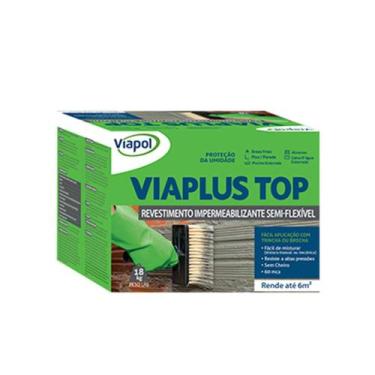 Imagem de Viaplus Top Semi Flexível Caixa Com 18Kg - Viapol