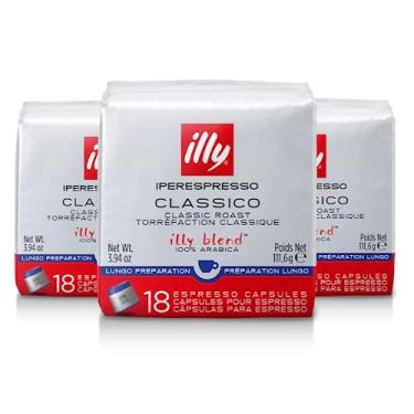 Imagem de 54 Cápsulas Illy Iperespresso, Café Illy Blend, Lungo