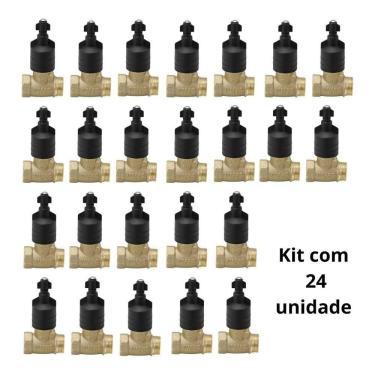 Imagem de Kit 24- Base Registro De Pressão 3/4 Bruto Padrão Deca