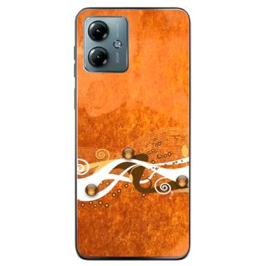 Imagem de Capa Adesivo Skin371 Verso Para Motorola Moto G14