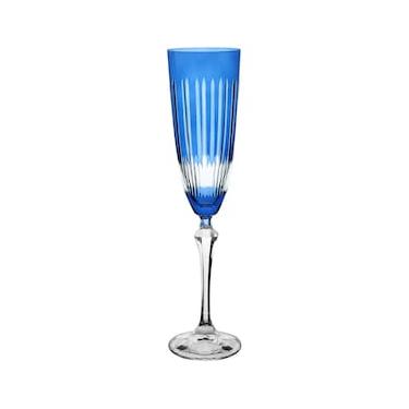 Imagem de Taça para Champanhe Bohemia Elizabeth Azul - 190ml