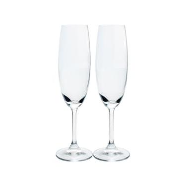 Imagem de Conjunto de Taças para Champanhe Bohemia Anna 220 ml em Cristal Ecológico – 2 Peças