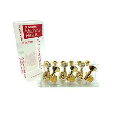 Imagem de Tarraxa Gotoh 6 linha SG381 07L p/Guitarra dourado Standard