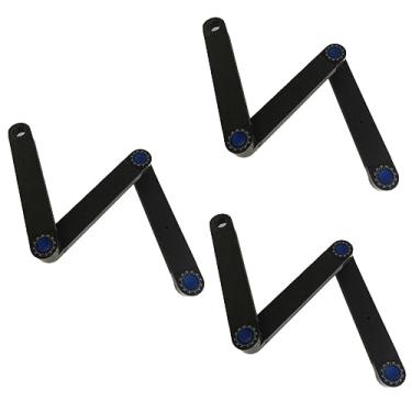 Imagem de Operitacx 3 Pçs Dobrável Portátil Suporte Dobrável Suporte Para Laptop Pernas Mesa Dobr...