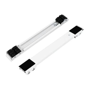 Imagem de Hemobllo Suporte Inferior Para Máquina De Lavar Roupa 2 Peças Suporte Móvel Doméstico Suporte De Geladeira Base De Aparelho Secador De Geladeira Eletrodomésticos Ajustáveis Base