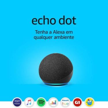 Imagem de Echo Dot (5ª Geração): Smart Speaker Com Alexa  Música, Informação E C