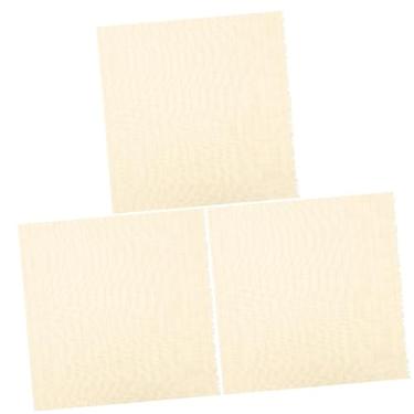 Imagem de Lurrose 3 Pecas Pano de flanela de topete pano tufado tecido bordado tapete tecido agulha de soco pano de bordado faça você mesmo ferramenta de bordar doméstico dente de costura poliéster