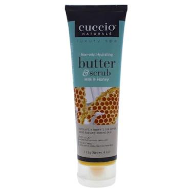 Imagem de Butter and Scrub - Milk and Honey by Cuccio for Unisex - 4 oz Scrub