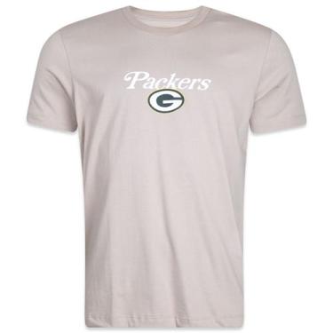 Imagem de Camiseta New Era Regular Green Bay Packers Logo History