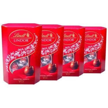 Imagem de Chocolate Ao Leite Lindt Lindor Mini Balls 75G (4 Unidades)