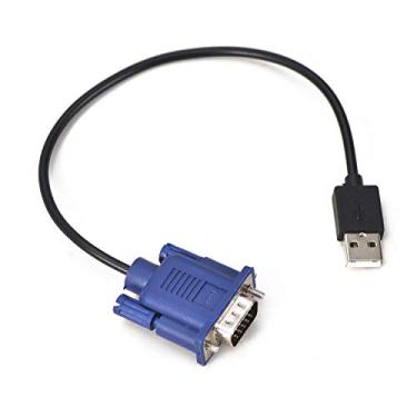 Imagem de Evanlak Plugue fictício USB-VGA, fantasma sem cabeça, plugue fictício funcionalmente estável, desempenho condutivo, emulador de tela RGB sem cabeça, sistema operacional, inicialização e resoluções de