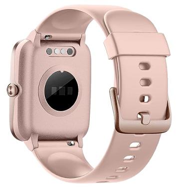 Imagem de Harikiri Pulseira de silicone compatível com Veryfitpro ID205L, pulseira macia de 19 mm para fitness, GRV, Willful, Popglory, Blackview, UMIDIGI, ID205S ID205G ID215G ID216 SW020 SW023 WF021 WF025