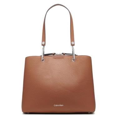 Imagem de Calvin Klein Bolsa com compartimento triplo granada, Caramel, One Size