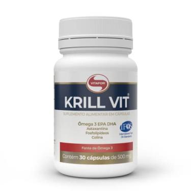 Imagem de Krill Vit Óleo de Krill - 30 Cápsulas 500mg - Vitafor, Vitafor