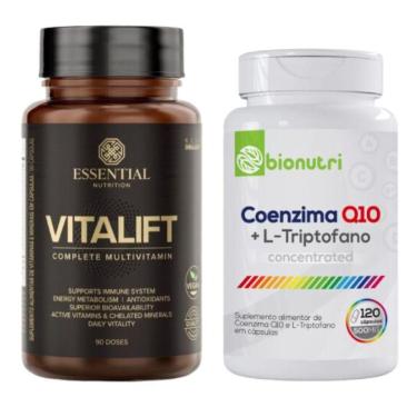 Imagem de Kit Vitalift (90 Caps) - Essential Nutrition + Coenzima Q10 - (120 Caps) - Bionutri-Unissex