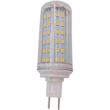 Imagem de Lâmpada LED G8.5, 10W regulável 2835SMD 3000K-6000K 84LED Contas Luzes bipinos G8.5 Lâmpadas LED de milho AC 85-265V para iluminação doméstica, sem cintilação, ângulo de feixe de 360 ​​°, br